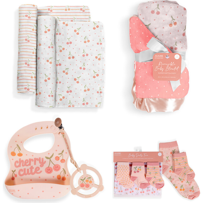 Everyday Essentials Baby Bundle, Cherry Cute
