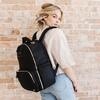 Classic Diaper Backpack, Black - Diaper Bags - 6 - thumbnail