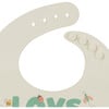 Studio Oh! Silicone Bibs, Love Bug - Bibs - 3 - thumbnail