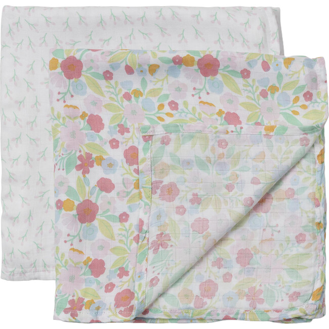 Studio Oh! Swaddle Blanket Set, Sweet Daisy (Pack Of 2)