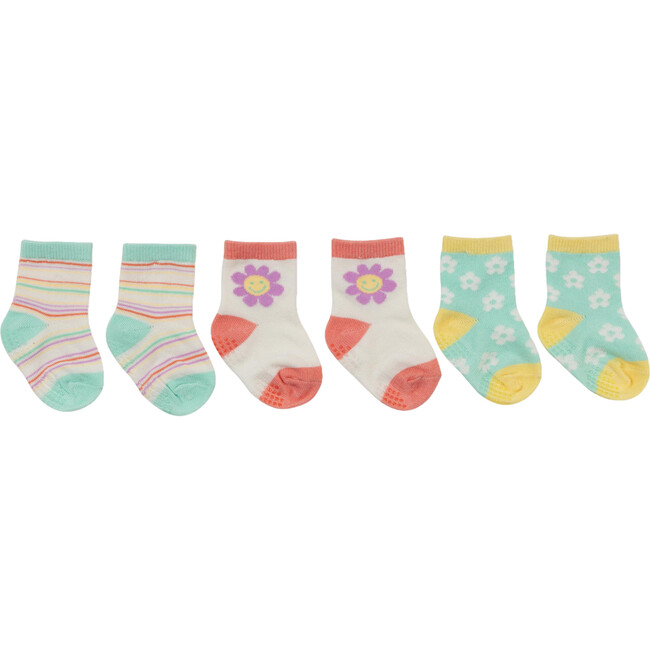 Studio Oh! Baby Socks Trios, Bonjour Bébé (Pack Of 3)