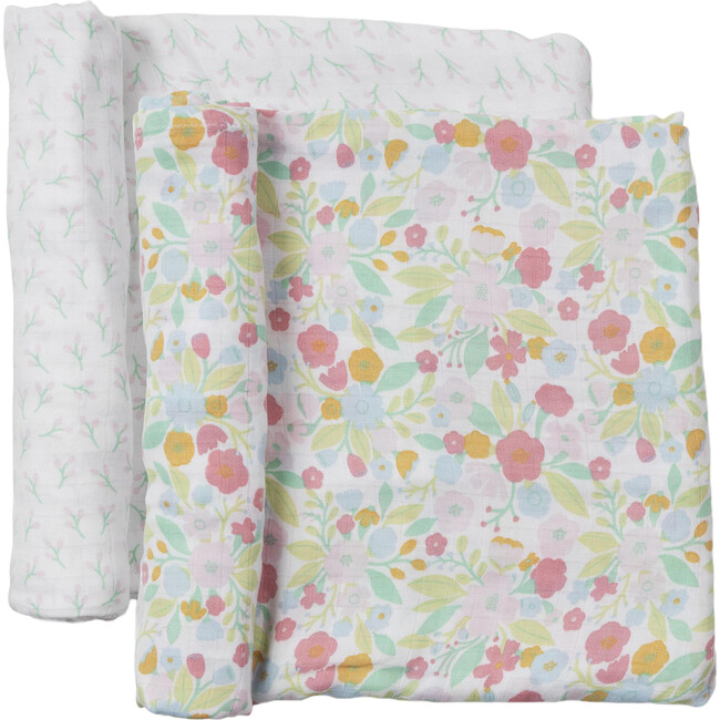 Studio Oh! Swaddle Blanket Set, Sweet Daisy (Pack Of 2) - Swaddles - 3