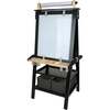 Deluxe Learn and Play Art Center, Charcoal with Natural - Easels & Art Tables - 1 - thumbnail