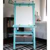 Deluxe Learn and Play Art Center, Turquoise - Easels & Art Tables - 3 - thumbnail
