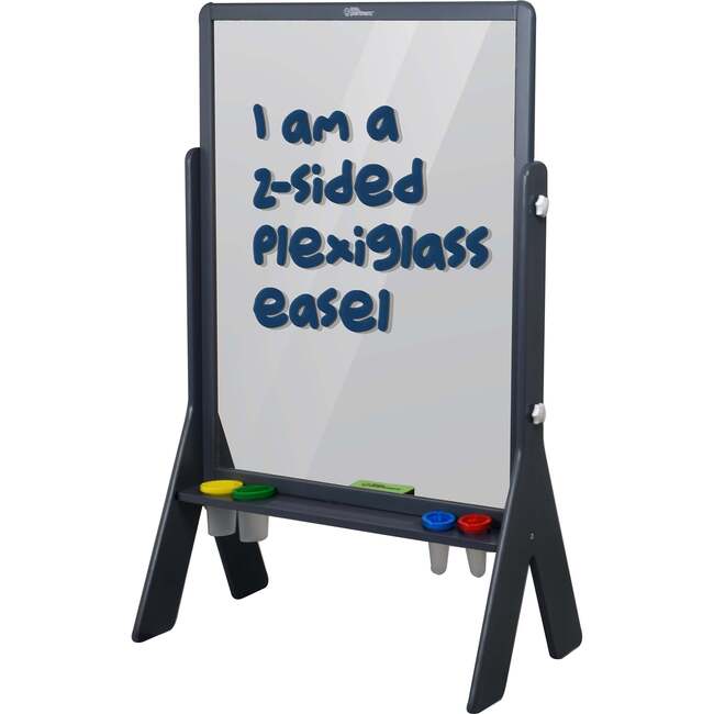 Peek-A-Boo Art Easel, Earl Grey