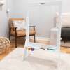 Peek-A-Boo Art Easel, Soft White - Easels & Art Tables - 5 - thumbnail