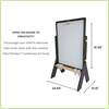 Contempo Art Easel, Charcoal with Natural - Easels & Art Tables - 7 - thumbnail