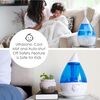 Drop Cool-Mist Humidifier, 1 Gal. - Blue & White - Humidifiers - 4 - thumbnail