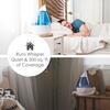 Drop Cool-Mist Humidifier, 1 Gal. - Blue & White - Humidifiers - 6 - thumbnail