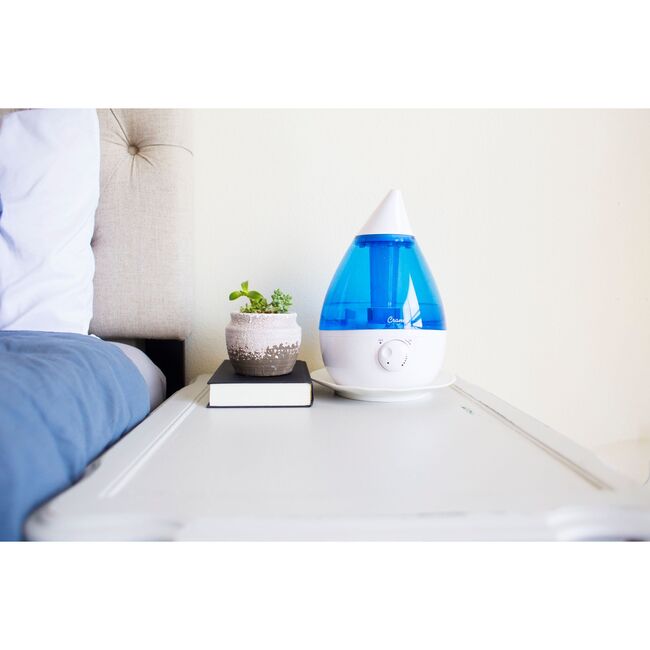 Drop Cool-Mist Humidifier, 1 Gal. - Blue & White - Humidifiers - 8