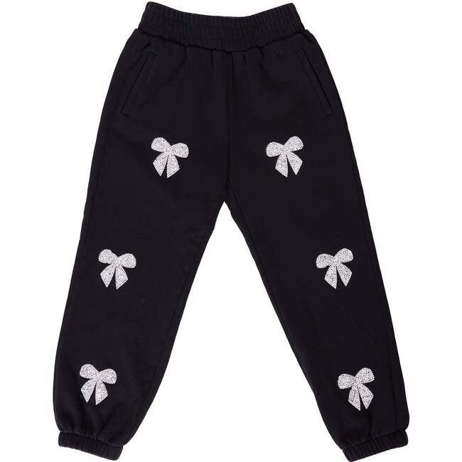 Mini Micah Jogger Sweatpants in Black
