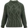 Erica Sweater in Emerald - Sweaters - 1 - thumbnail