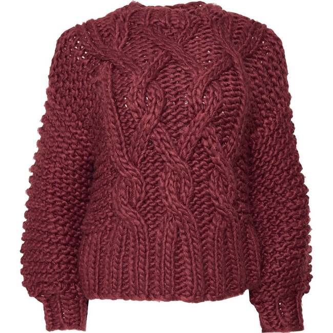 Erica Sweater in Raisin