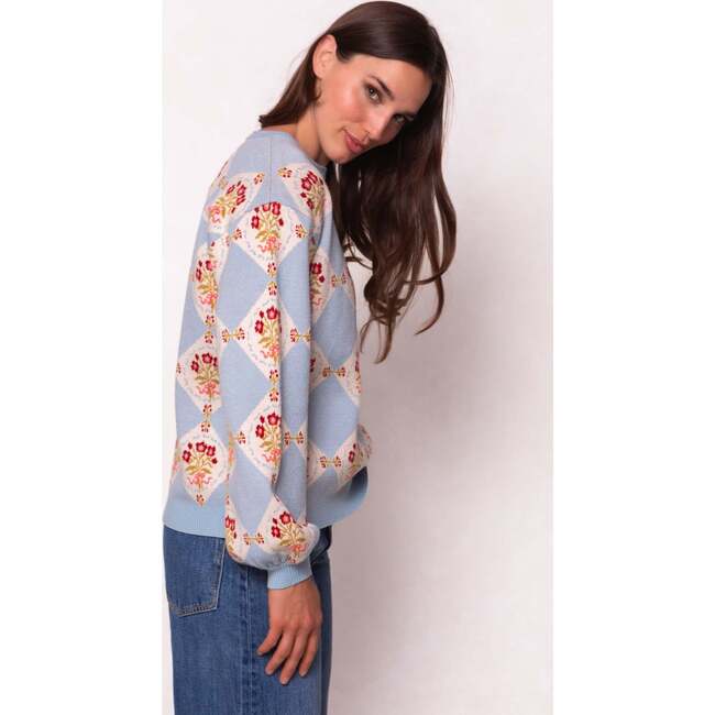 Vivienne Sweater in Mosaic Bloom - Sweaters - 3