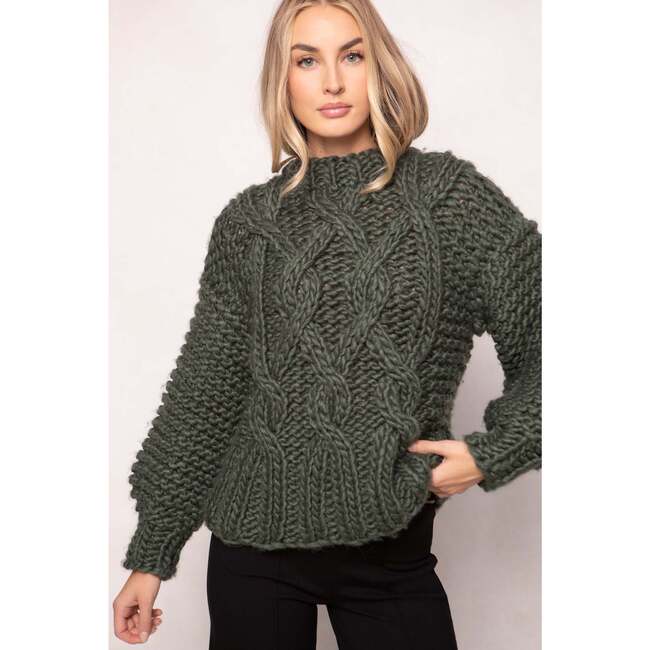 Erica Sweater in Emerald