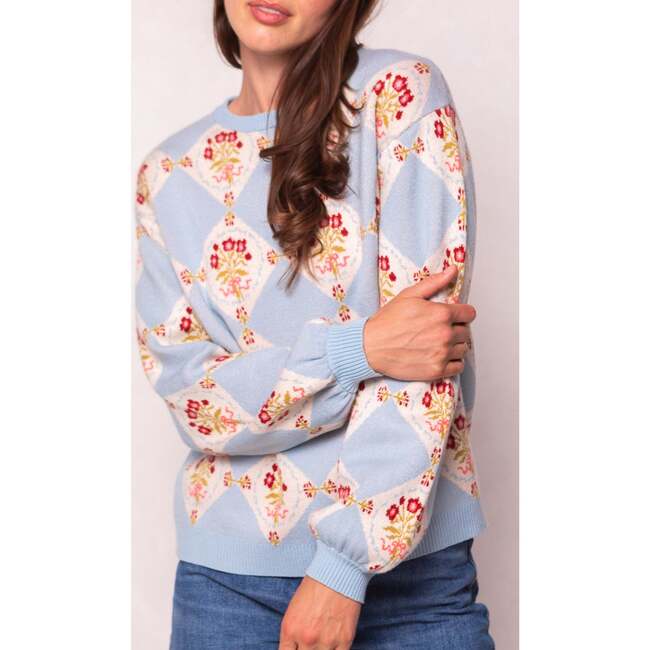 Vivienne Sweater in Mosaic Bloom - Sweaters - 4