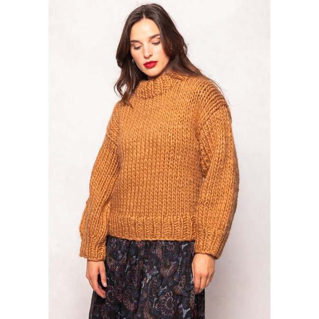 Ira Sweater in Almond - Sweaters - 3