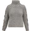 Allegra Sweater in Gray - Sweaters - 1 - thumbnail