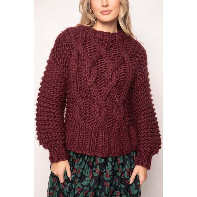 Erica Sweater in Raisin - Sweaters - 5