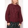 Erica Sweater in Raisin - Sweaters - 5 - thumbnail