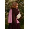 Marissa Sweater in Pink & Red - Sweaters - 5 - thumbnail
