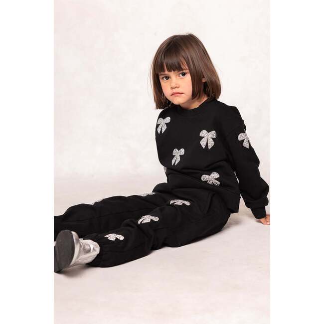 Mini Micah Jogger Sweatpants in Black - Sweatpants - 5
