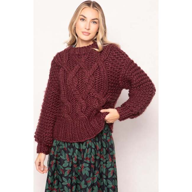 Erica Sweater in Raisin - Sweaters - 6