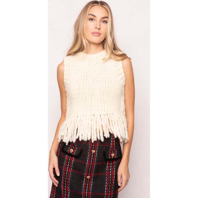 Gia Sweater in Cream - Sweaters - 5