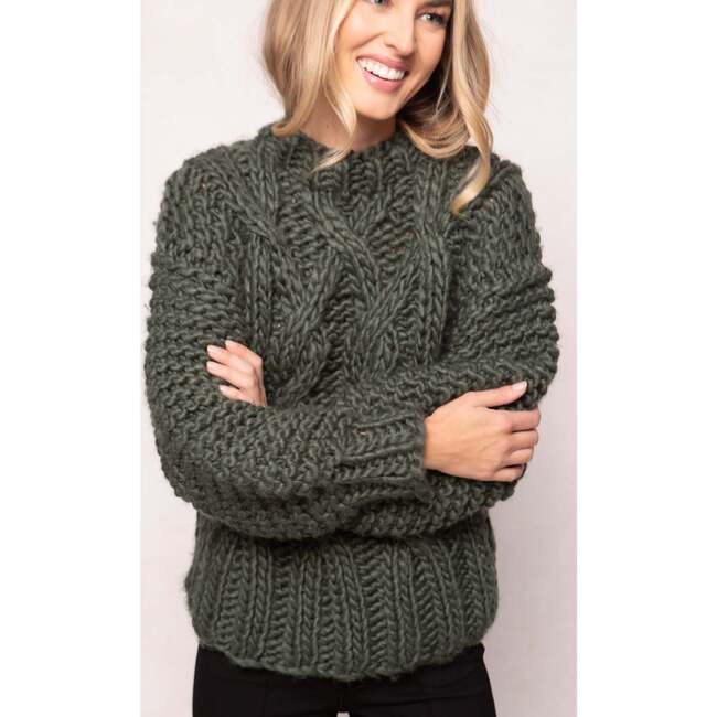 Erica Sweater in Emerald - Sweaters - 6
