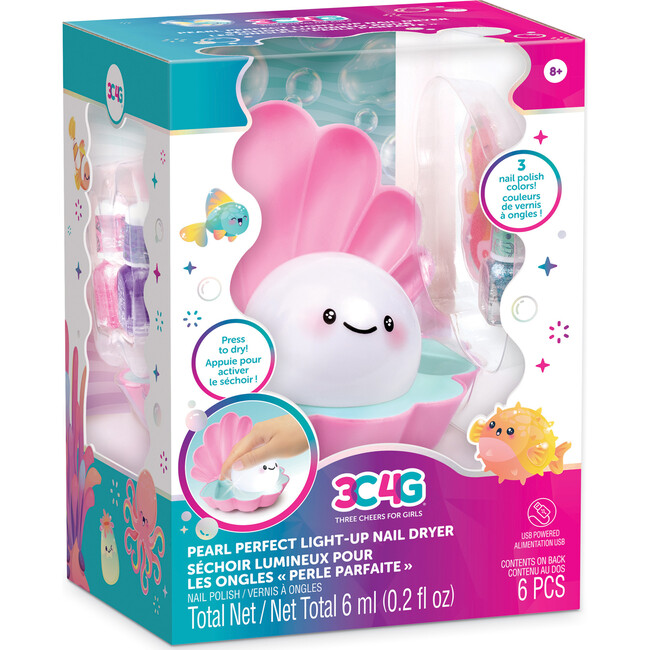 3C4G: Pearl Perfect Light-up Nail Dryer