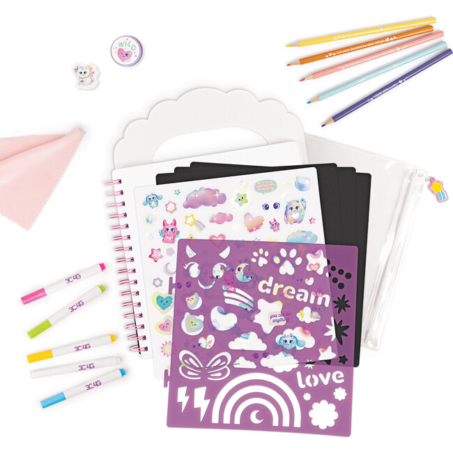 3C4G: Imagination Land Travel Chalkboard Art Set