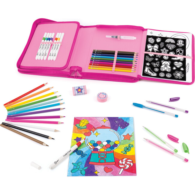 Creative Art Set - Artist Suitcase - Arts & Crafts - 3