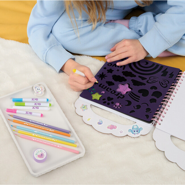 3C4G: Imagination Land Travel Chalkboard Art Set - Arts & Crafts - 3