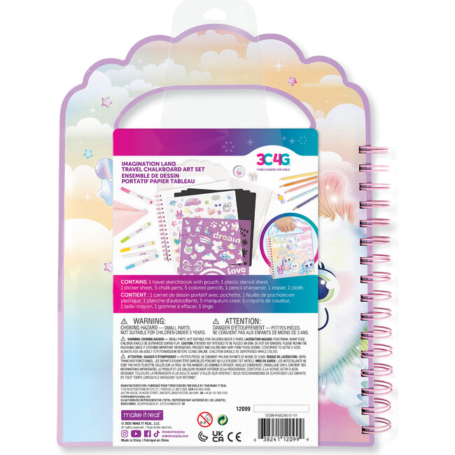 3C4G: Imagination Land Travel Chalkboard Art Set - Arts & Crafts - 5