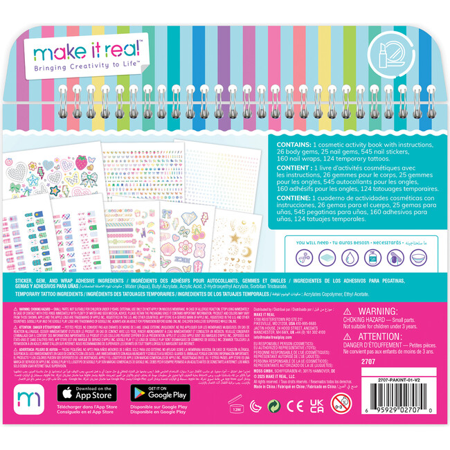 Bejeweled Cosmetic Activity Book - Arts & Crafts - 6