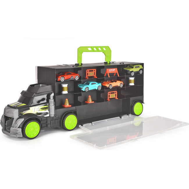 Truck Carry Case With 4 Die-Cast Vehicles