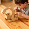 3-Piece Wood Building Toy Kit - Arts & Crafts - 2 - thumbnail