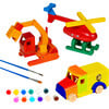 3-Piece Wood Building Toy Kit - Arts & Crafts - 3 - thumbnail
