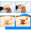 3-Piece Wood Building Toy Kit - Arts & Crafts - 4 - thumbnail