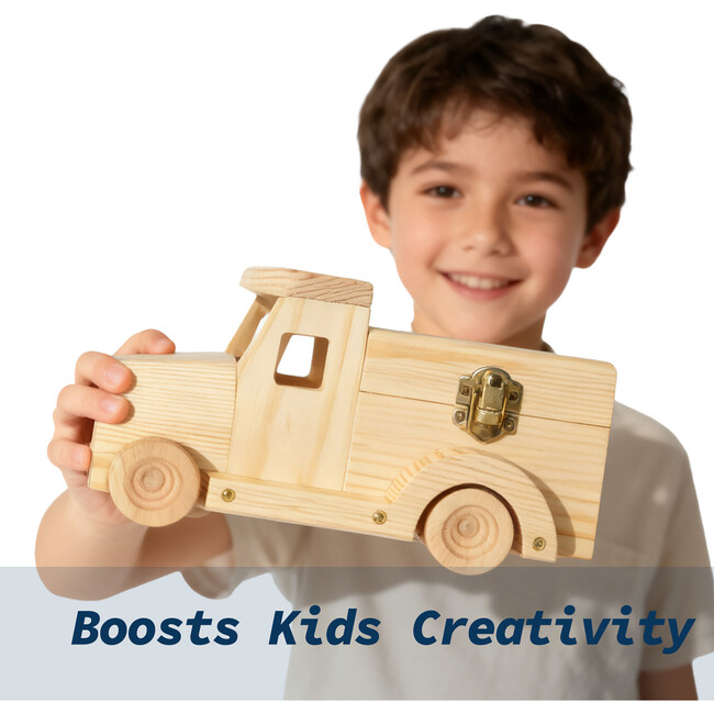 3-Piece Wood Building Toy Kit - Arts & Crafts - 7