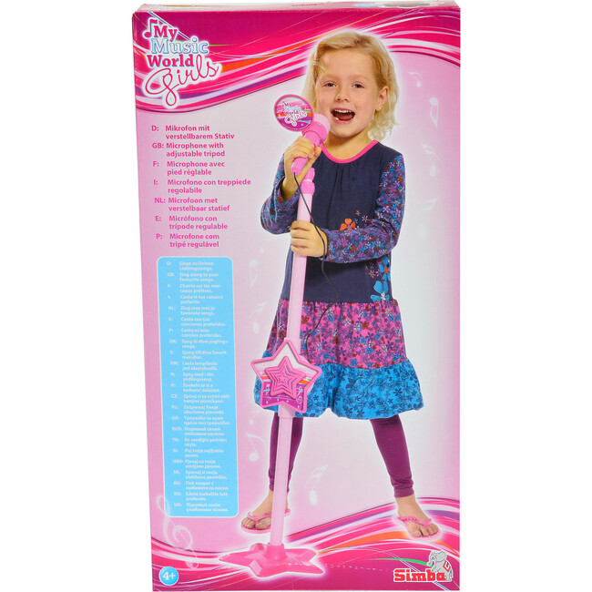 My Music World Girls Microphone Stand