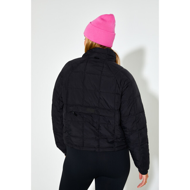 Women's Nellie Packable Puffer, Black - Jackets - 2