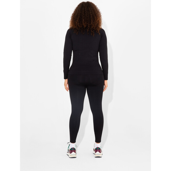 Women's Johnson Seamless Top, Black - T-Shirts - 6