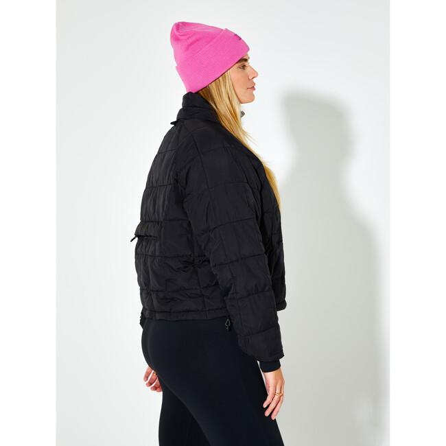 Women's Nellie Packable Puffer, Black - Jackets - 5