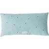 Kyoto Dot Cushion Long, Dusty Blue - Pillows - 1 - thumbnail