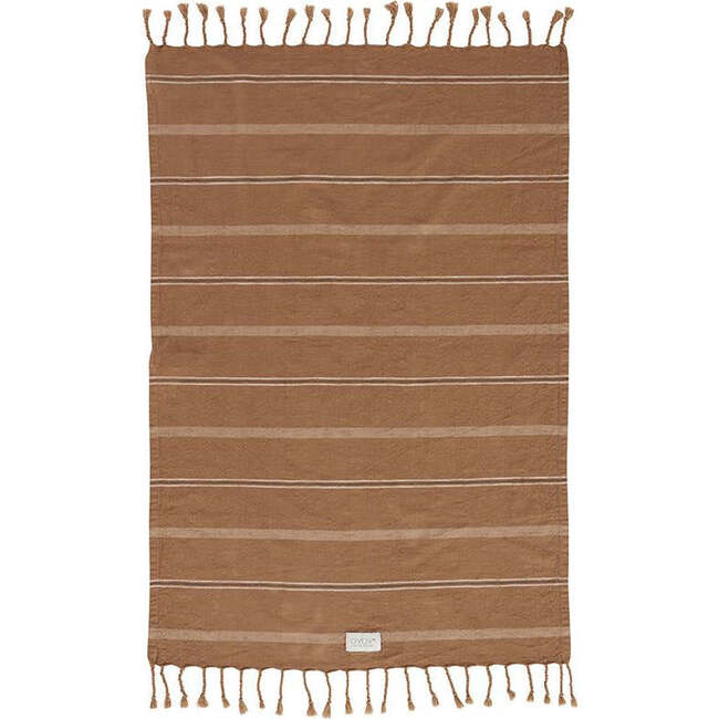 Kyoto Guest Towel, Dark Caramel
