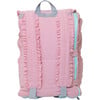 Sleep-N-Pack™ Little Kid Size Sleeping Bag Backpack, Bows & Ruffles Cotton Candy Pink Corduroy - Sleepbags - 3 - thumbnail