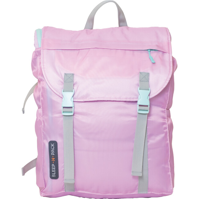 Sleep-N-Pack™ Big Kid Size Sleeping Bag Backpack ,Pink Pirouette - Sleepbags - 3