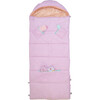 Sleep-N-Pack™ Big Kid Size Sleeping Bag Backpack ,Pink Pirouette - Sleepbags - 7