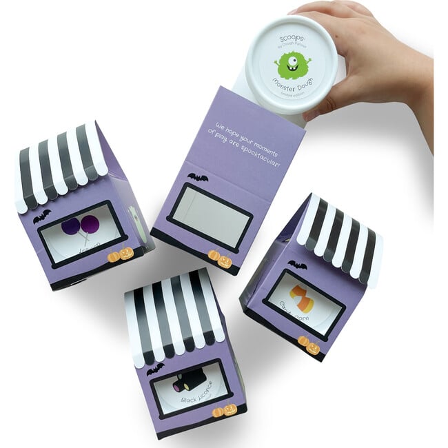 Haunted House Treat Boxes - Play Dough & Putty - 1